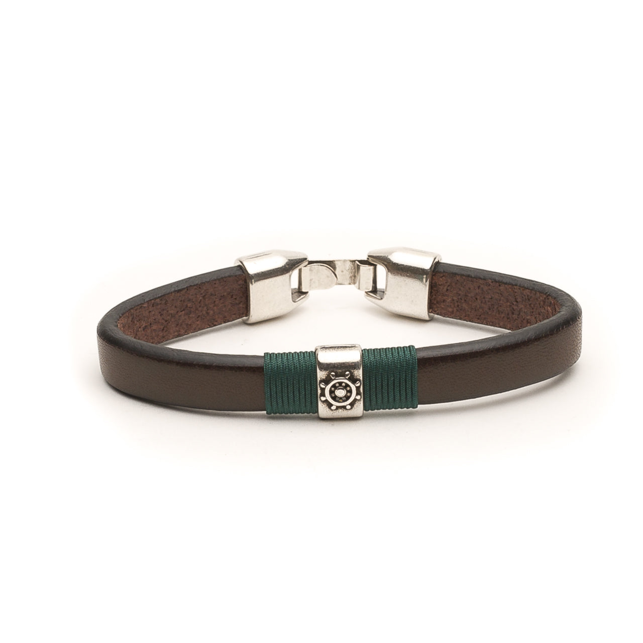 "Leather Rudder" Men's Bracelet