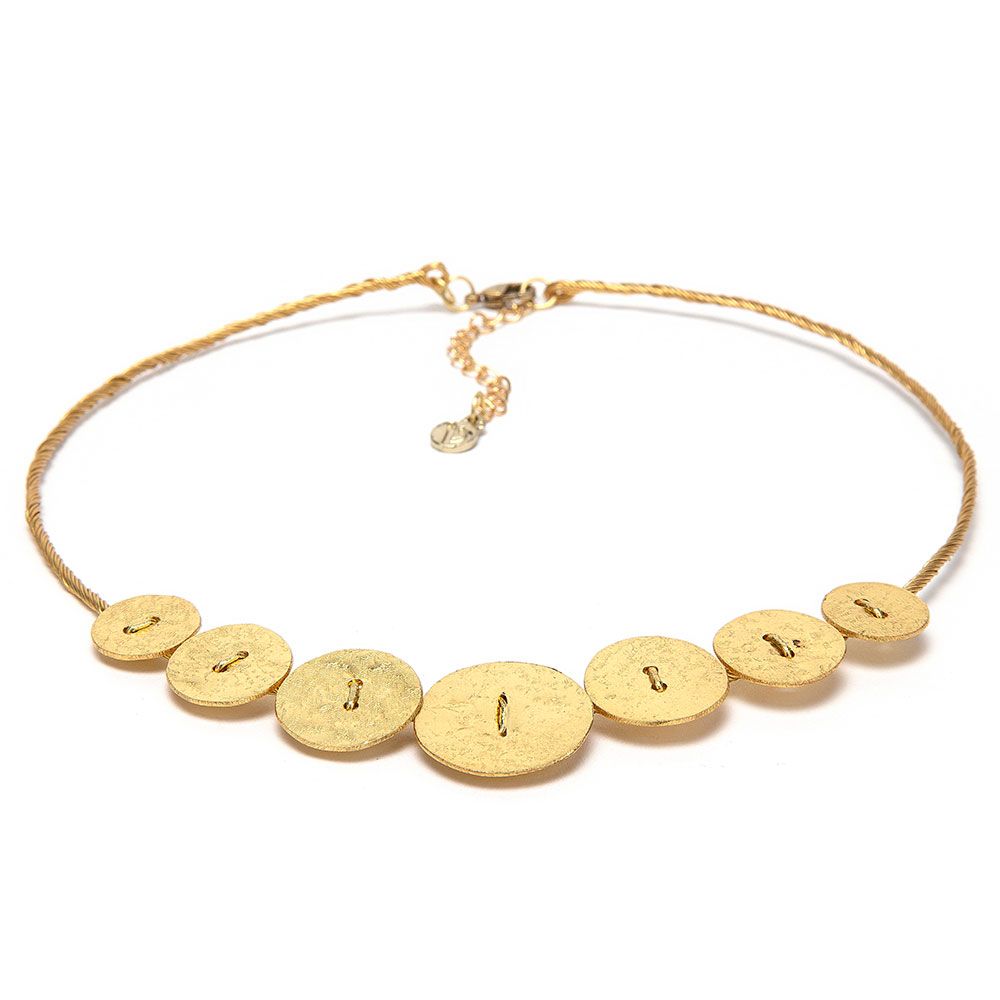 Button Necklace