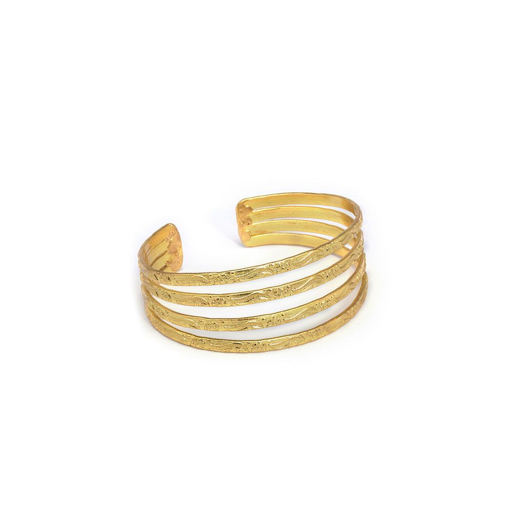 Multilines Cuff Bracelet