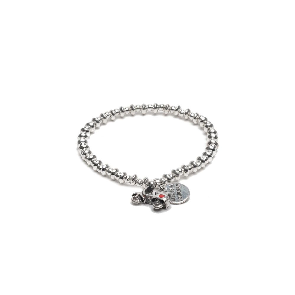 Elastic Bracelet Vespa Charm