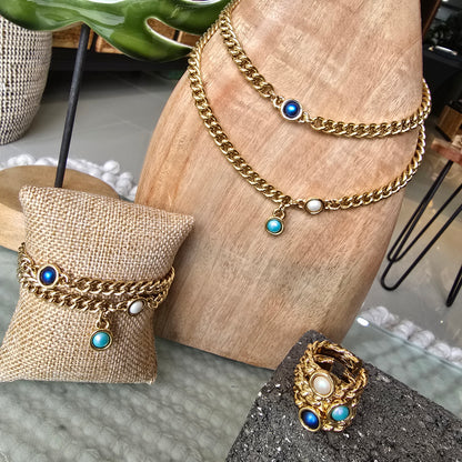 "Me Va De Perlas" Necklace