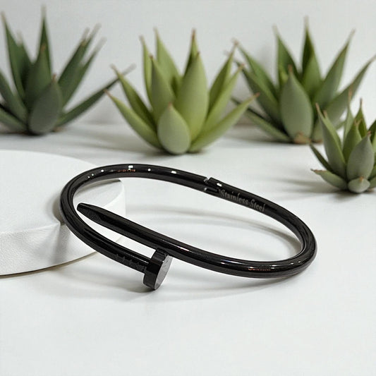 Nail Bangle Bracelet