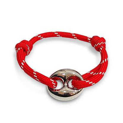 Silver Nautic Link Bracelet