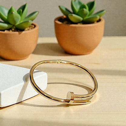 Nail Bangle Bracelet