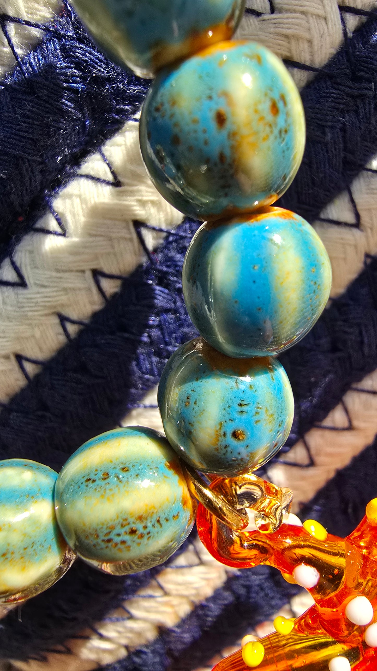 Glass Summer Necklaces