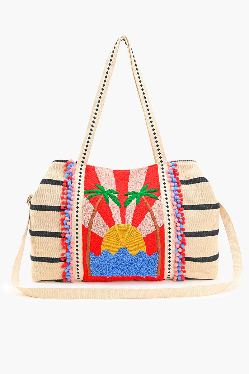TROPIC LIKE IT'S HOT TOTE