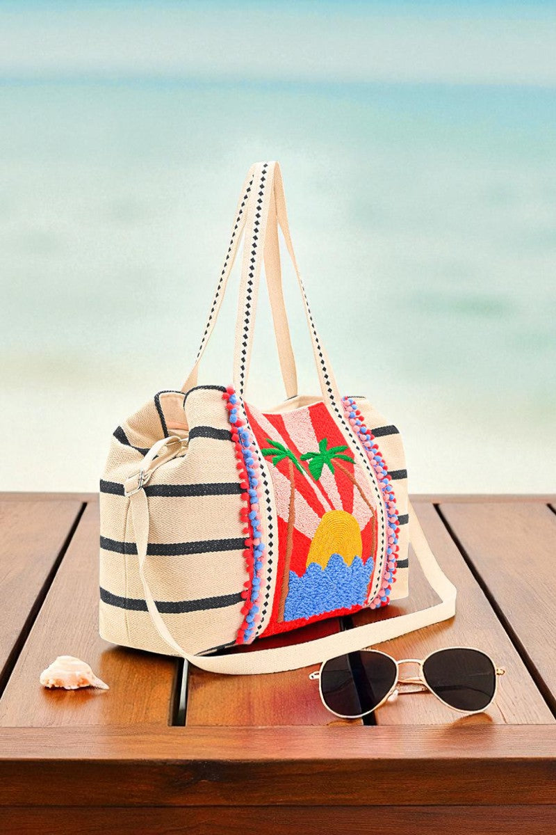 TROPIC LIKE IT'S HOT TOTE