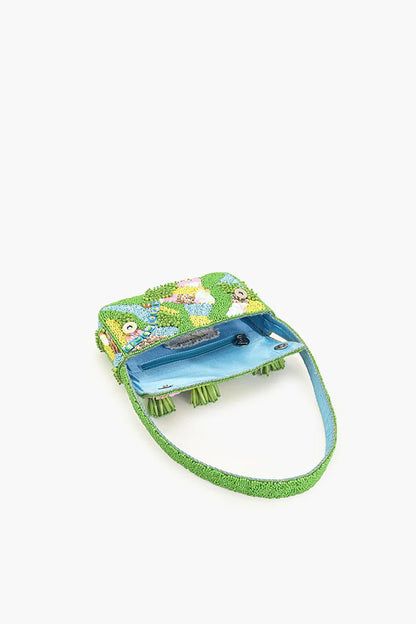 RAINFOREST BEADED SHOULDER BAG