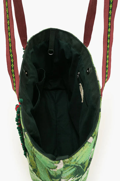 INTO THE WILD BEADED TOTE