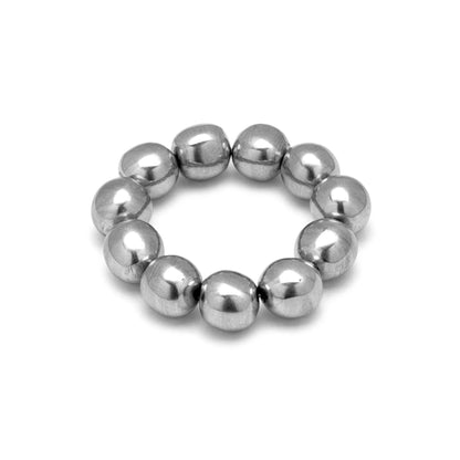 Large Spheres Elastic Bracelet