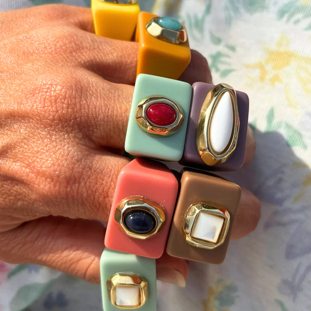 "Natural Stones" Ring