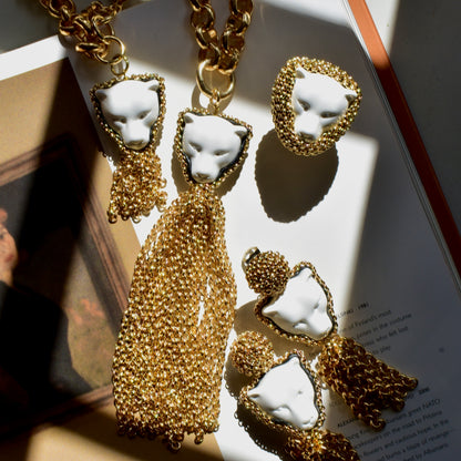 Cougar Long Necklace