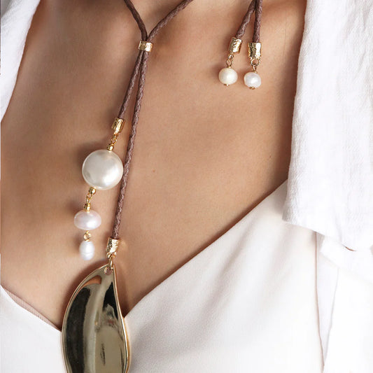 "Monsul Laphi" Long Necklace