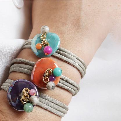 "Dué Clay" Choker Necklace/ Bracelet