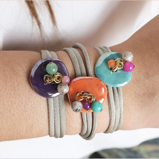 "Dué Clay" Choker Necklace/ Bracelet