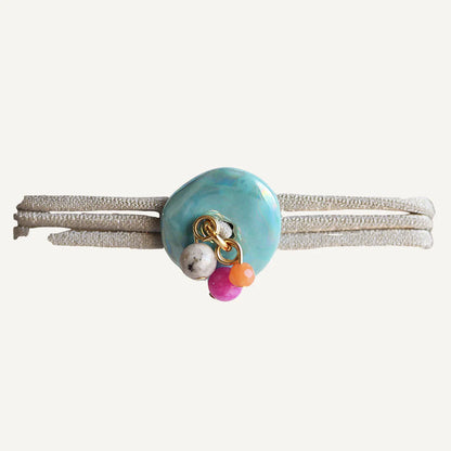 "Dué Clay" Choker Necklace/ Bracelet