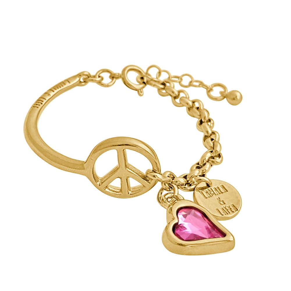 "Peace & Love" Bracelet