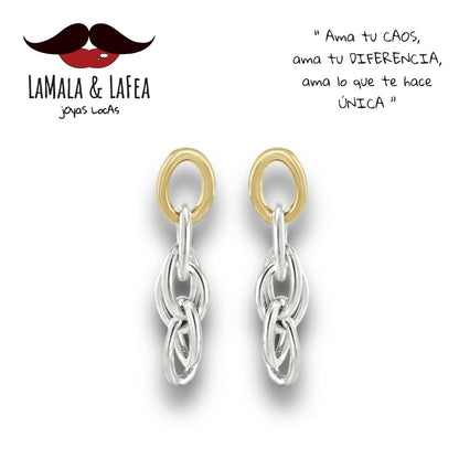 "Ama tu Caos" Earrings