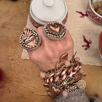 Bronze Hearts & Coins