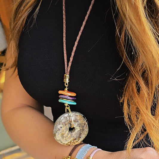 "Clay" Long Necklace