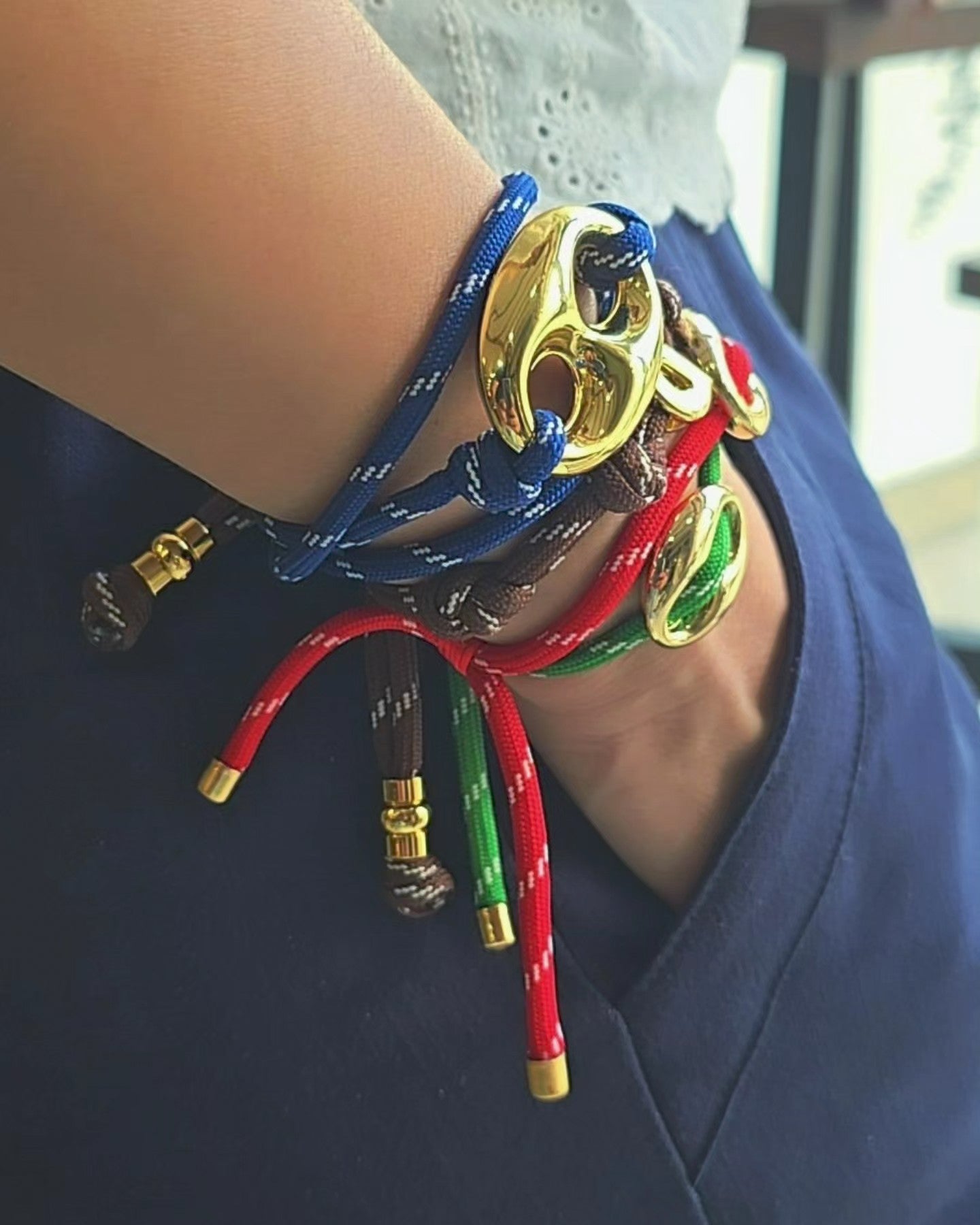 Nautic Chunky Link Bracelets