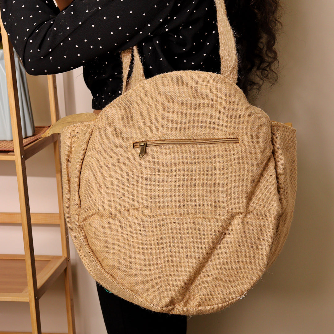 Hamsa Round - Tote Bag