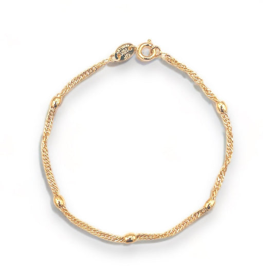 Twist Cuban Chain Bracelet