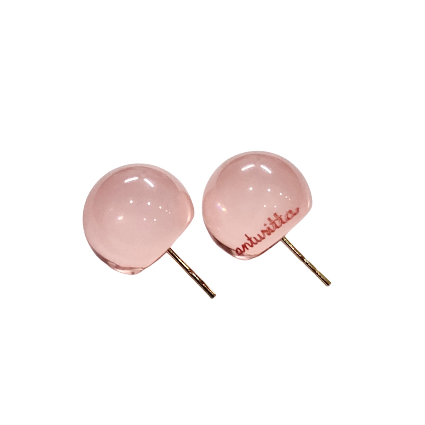 Clear Balloon Earrings