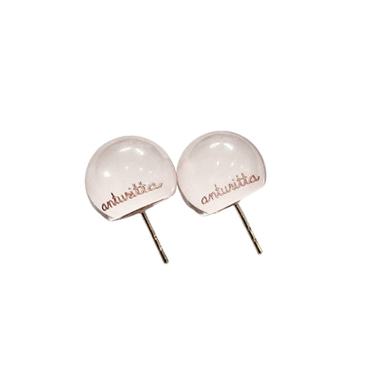 Clear Balloon Earrings