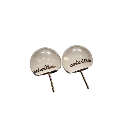 Clear Balloon Earrings