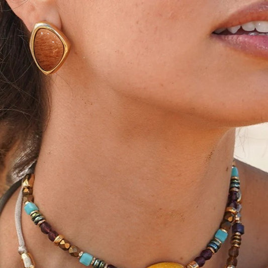 "Basil" Earrings