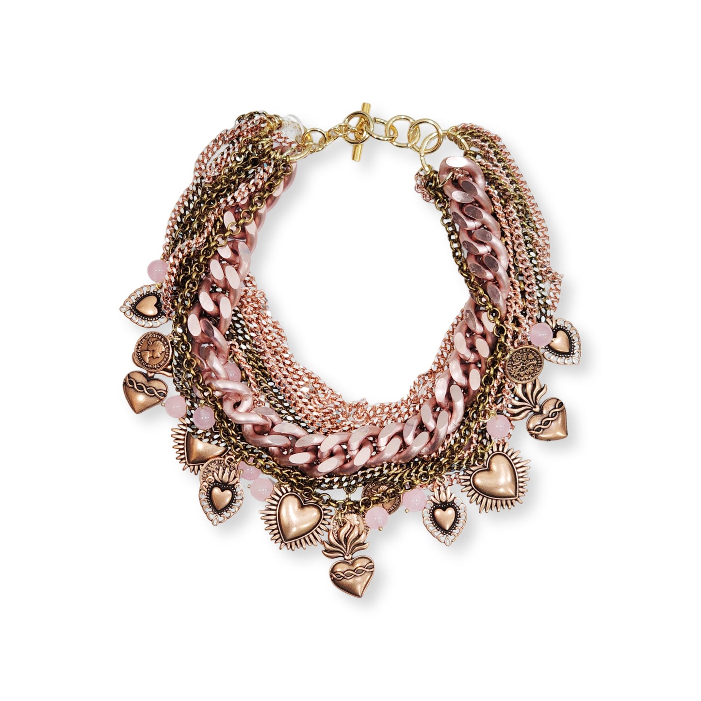 Bronze Hearts & Coins