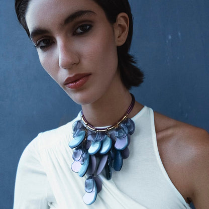 Antúra Blossom Chunky Short Necklace