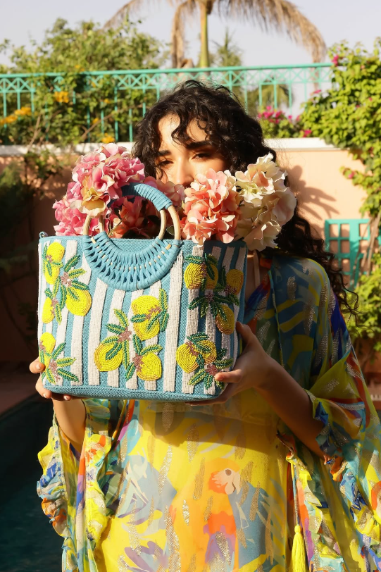 LIMONCELLO STRIPE TOTE BAG