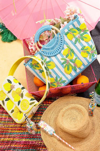 LIMONCELLO STRIPE TOTE BAG