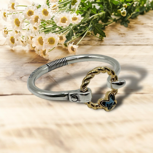 "Butterfly" Bangle Bracelet