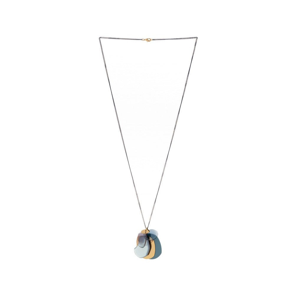 Antúra Blue Blossom Long Necklace