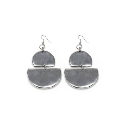 2 Half Moon Earrings