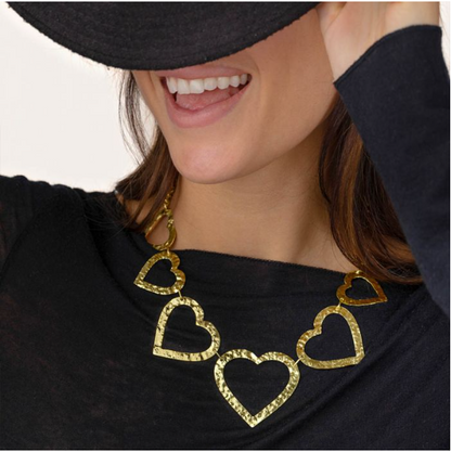 Hearts Silhouettes Necklace