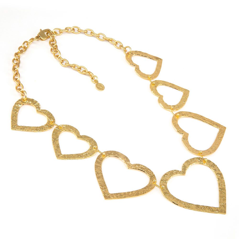 Hearts Silhouettes Necklace