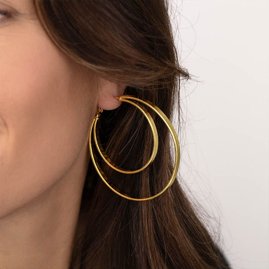 Double Hoop Earrings