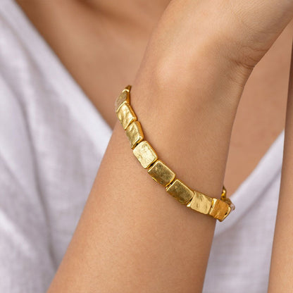 Rectangles Elastic Bracelet