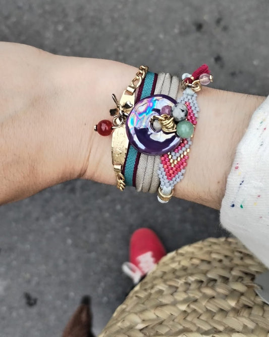 "Dué Clay" Choker Necklace/ Bracelet