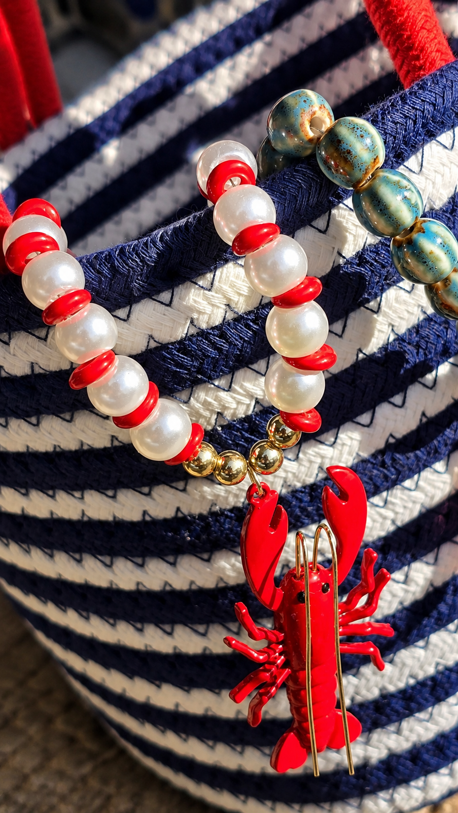 Lobster Pearl Necklace