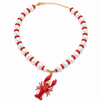 Lobster Pearl Necklace