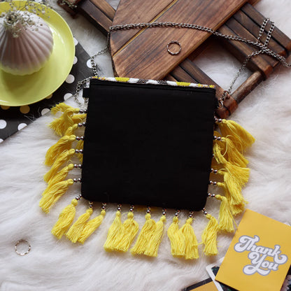 Cali Bag - Yellow Raffia