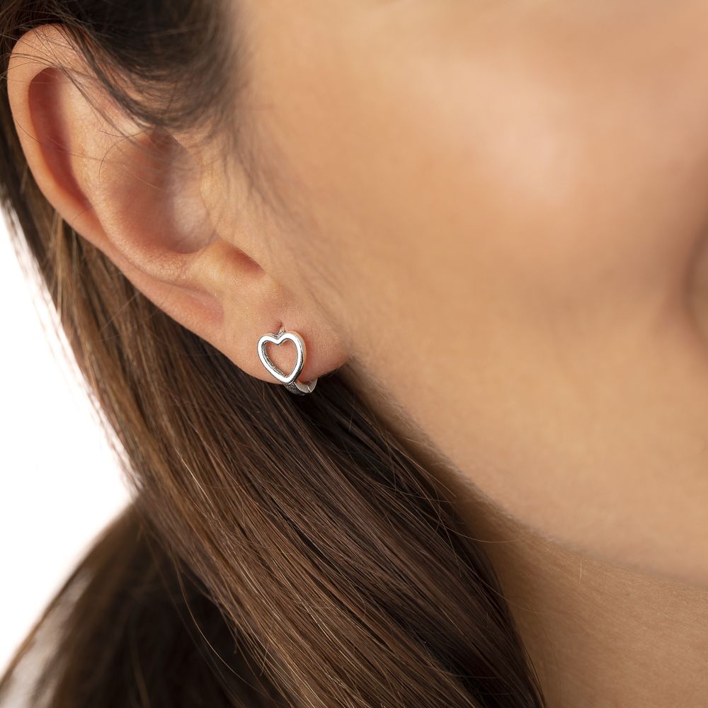 Small Heart Earrings