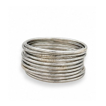 "Bless" Thin Bangle Bracelets