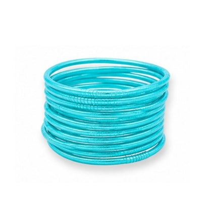 "Bless" Thin Bangle Bracelets