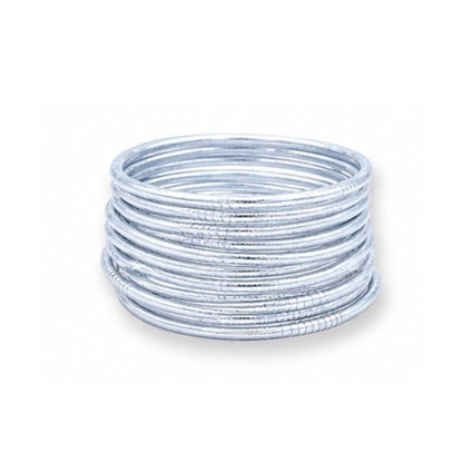 "Bless" Thin Bangle Bracelets